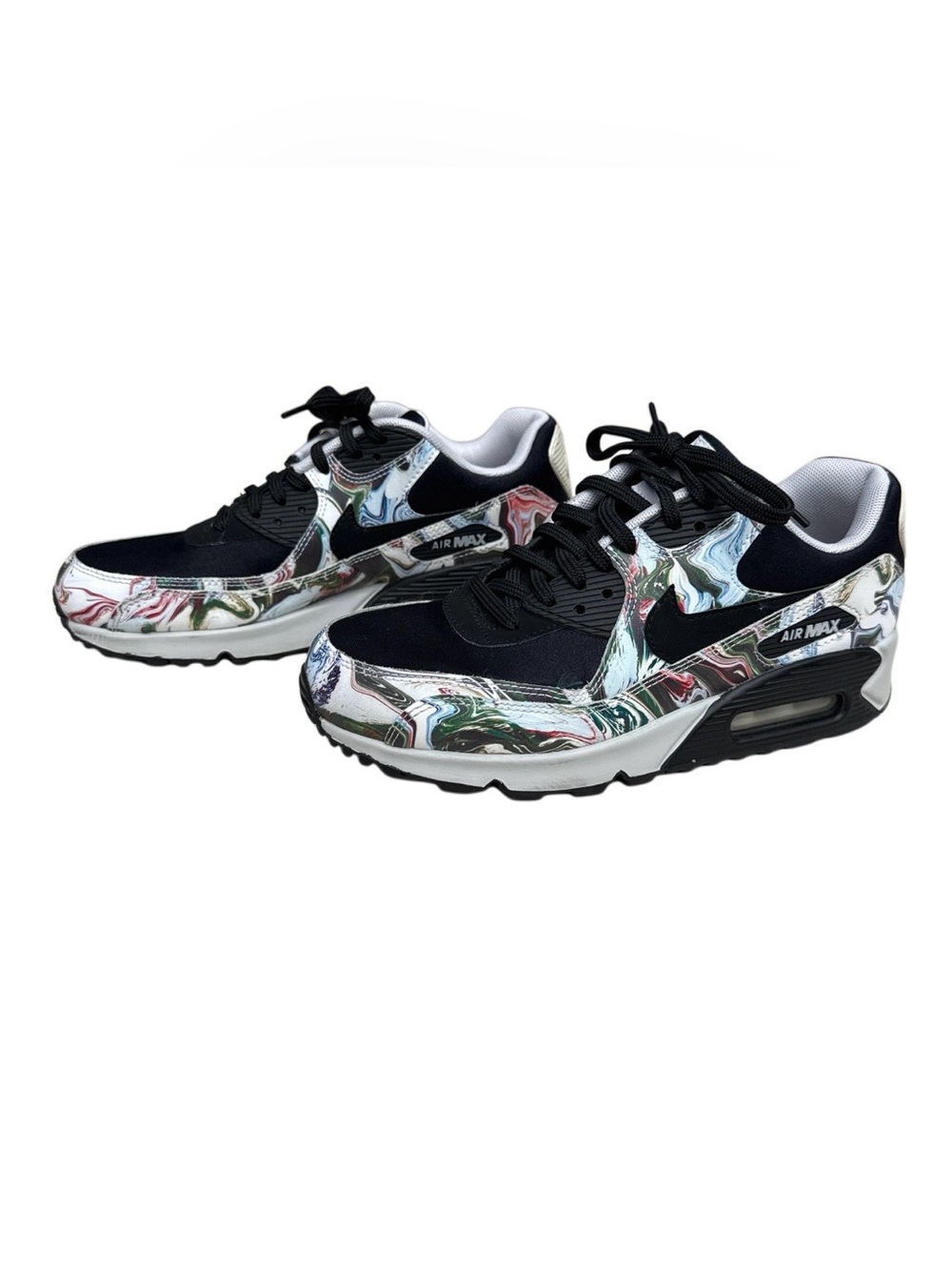 Nike Air Max 90 Women's MRBL “Marble Dye” Sneakers - Size 7 - Picture 7 of 11